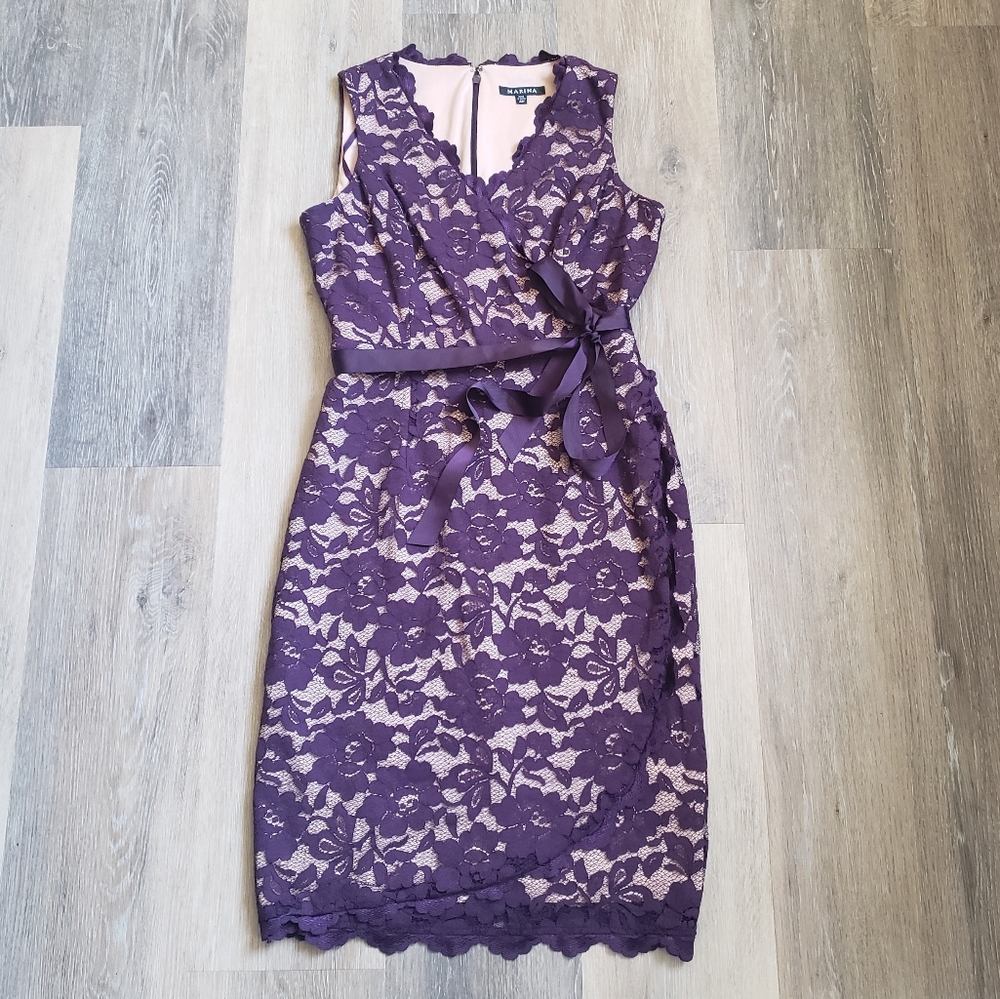 BEAUTIFUL PURPLE DRESS
